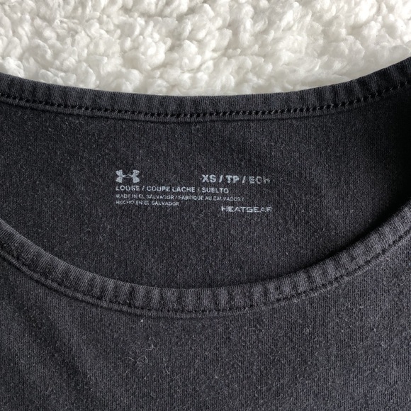 Under Armour Black T-Shirt. XS. - Picture 2 of 3